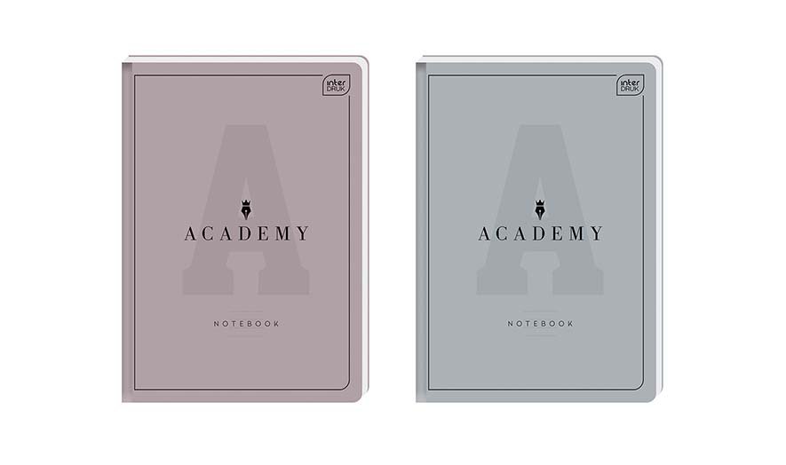 Brulion A4 96= 90G Academy Interdruk