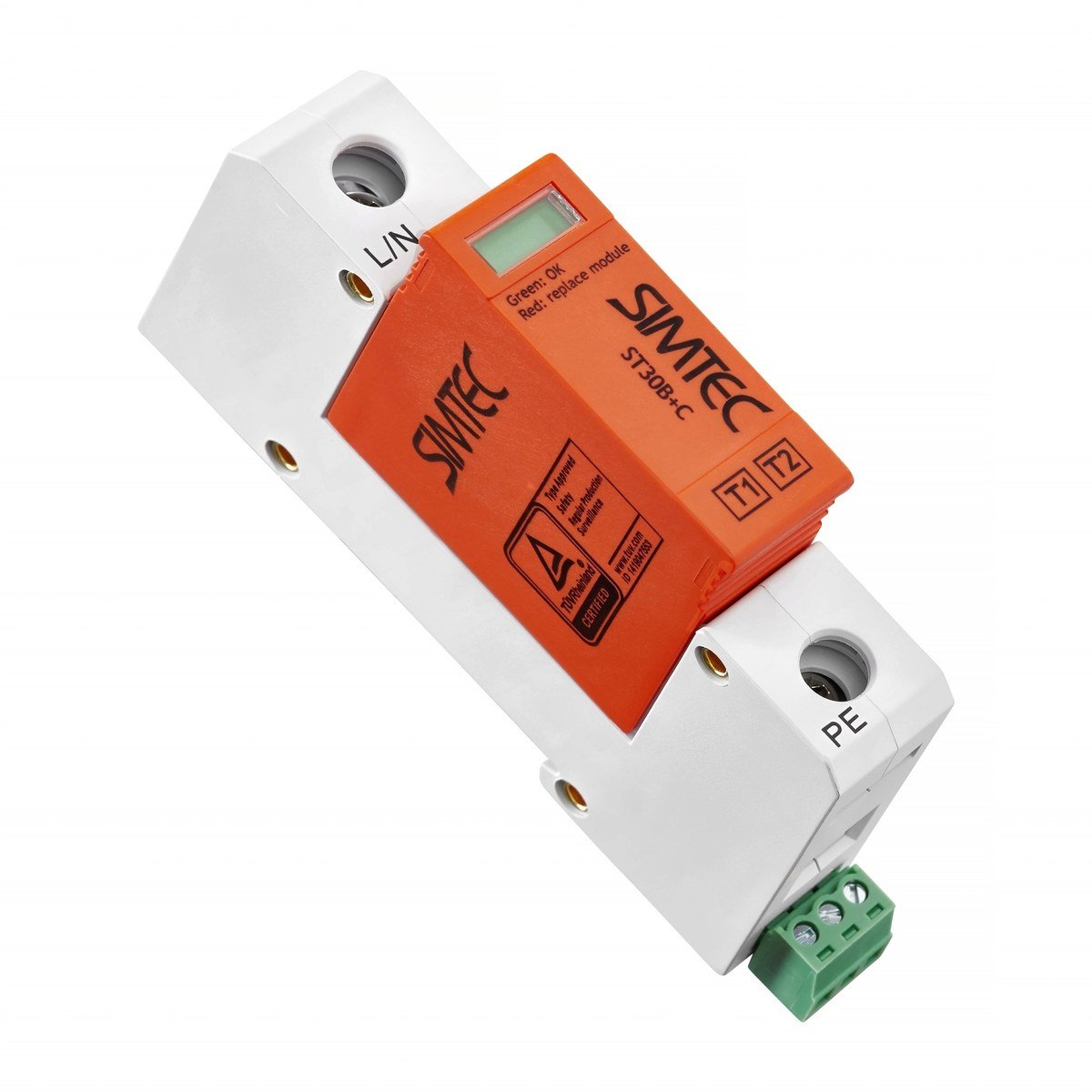 Simet Ogranicznik przepięć B+C 1P 30kA SIMTEC SM30B+C/1P 85202000 85202000