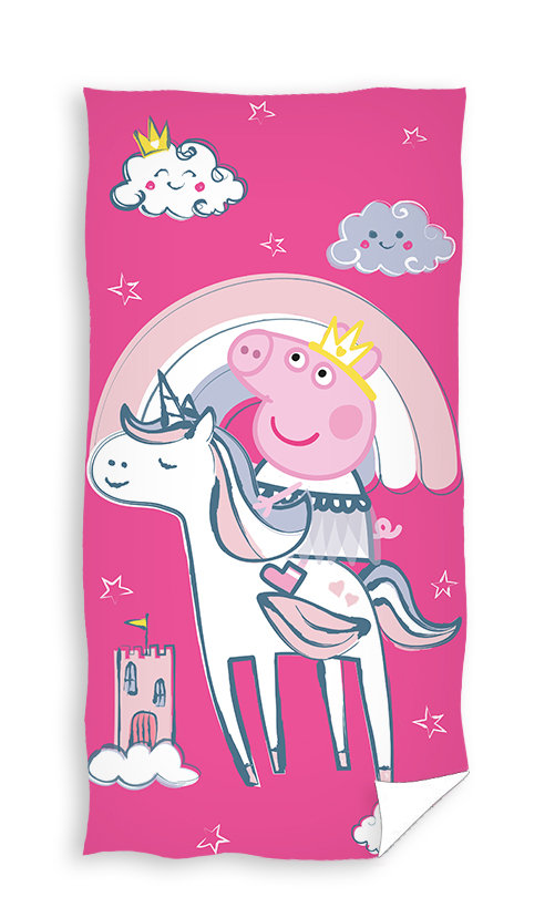 Ręcznik Bawełniany Świnka Peppa 70X140 Cm