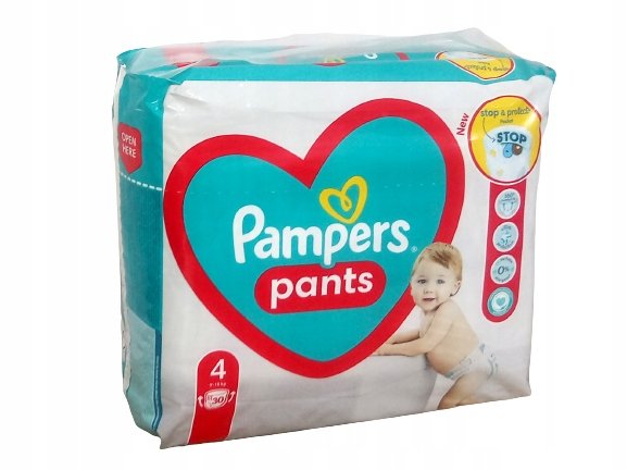 Pampers pieluchomajtki Pants rozmiar 4 30 szt. 9kg 15kg