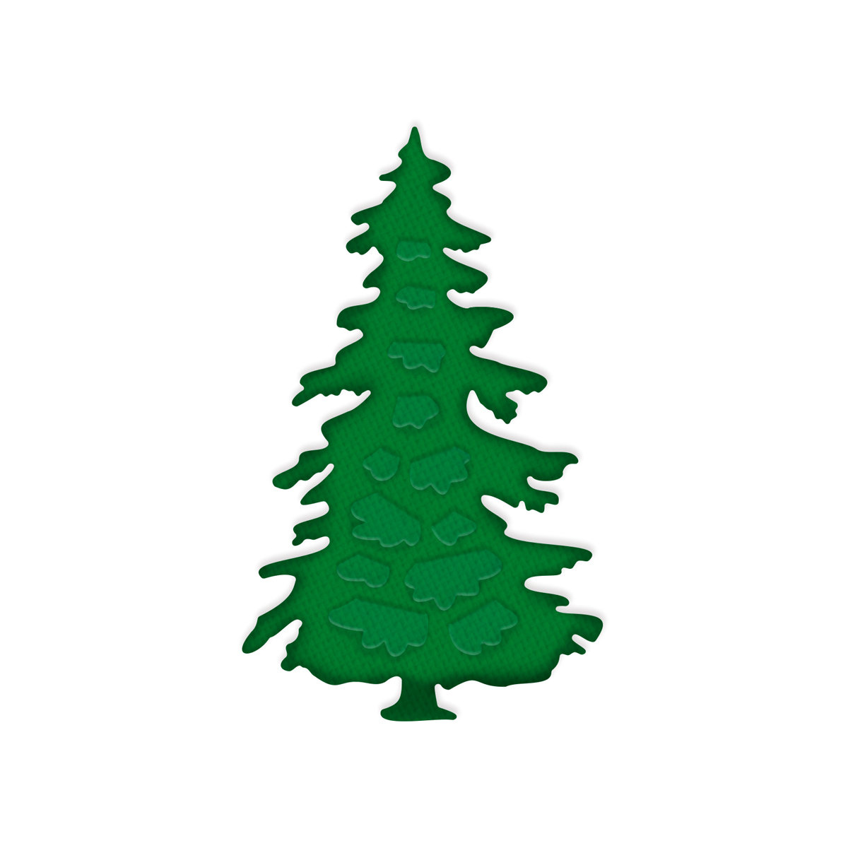 Wykrojnik dpCraft choinka 3d 10,2 cm x 6,3 cm