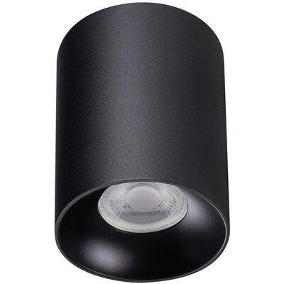 Kanlux OPRAWA PUNKTOWA SUFITOWA RITI GU10 B/B CZARNA/CZARNA 27567