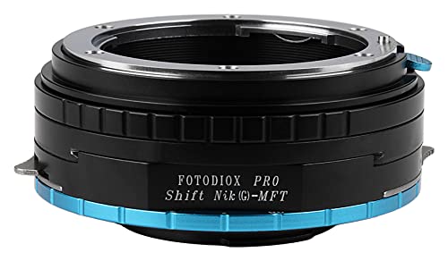 Fotodiox Pro Lens Mount Shift adapter with Aperture Dial for G Lens to mikro cztery trzecie MFT (Micro 4/3) Mount Mirrorless camera with Shift and Rotation Fits Olympus PEN E-P5, E-PL5, E-PM2, B00KLKN