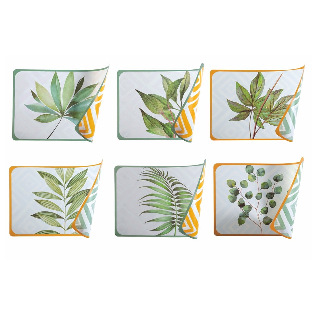 Plastikowe maty stołowe zestaw 6 szt. 45x30 cm Oriental – Villa d'Este