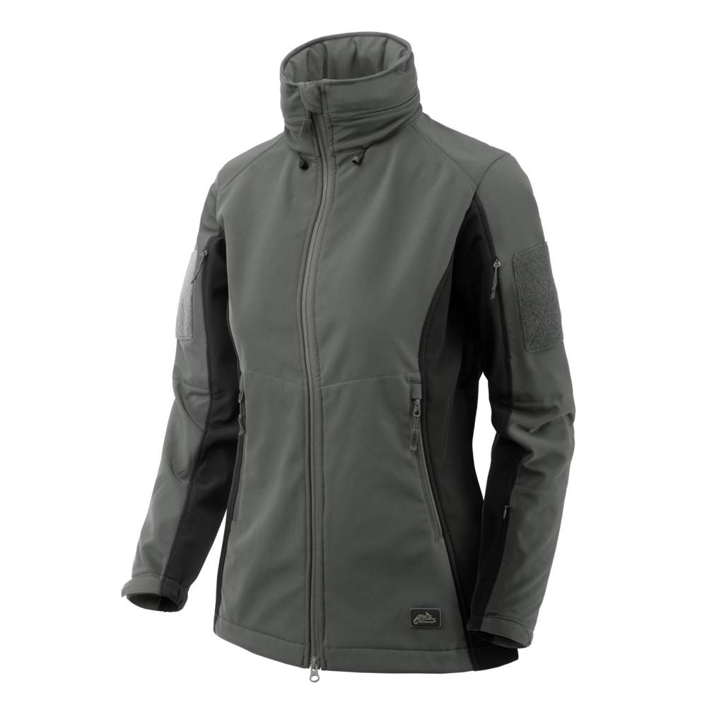 Helikon - Kurtka damska Gunfighter - Czarny / Shadow Grey - KU-GUW-FM-3501A