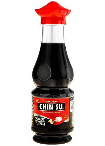 CHIN-SU Sos sojowy z chili i czosnkiem 250ml - Chin-su 517-uniw
