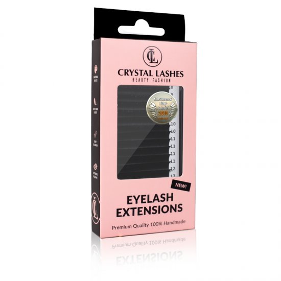 CRYSTAL LASHES RZĘSY  0.03 11 C EXTREME VOLUME