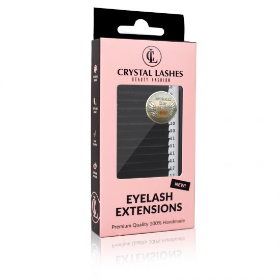 Crystal Lashes Crystal Lashes Rzęsy Extreme Volume Mix 0.03 Mix 8-16Mm-D