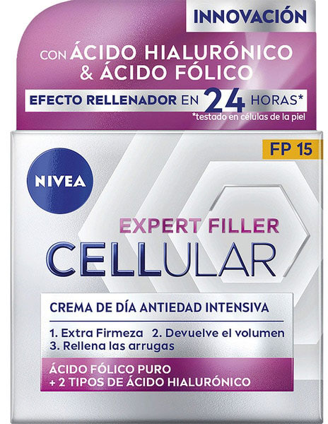 Krem przeciwzmarszczkowyna dzień Nivea Hyaluron Cellular Filler SPF15 Day Cream SPF15 50 ml (4005900966254)