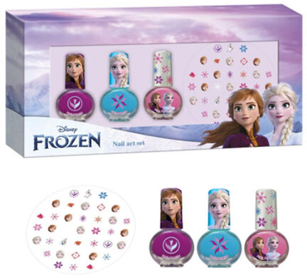 Zestaw lakierów do paznokci Disney Frozen Nail Art Set