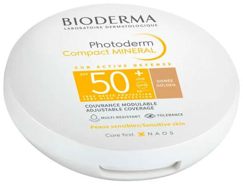 Kompaktowy puder Bioderma Photoderm Max Compact Teinte Doree SPF50+ 10 g
