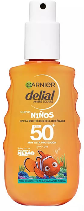 Przeciwsłoneczny spray Garnier Delial Eco-Designed Protective Spray SPF50 150 ml (3600542446983)