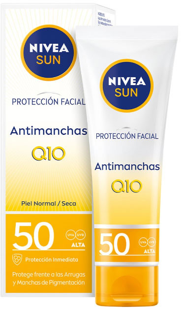 Przeciwsłoneczny krem do twarzy Nivea Face Anti-Pigments SPF50 Normal And Dry Skin 50 ml (4005900478238)