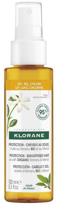 Olej do opalania Klorane Tamanu and Monoi Sun Protection Oil 100 ml (3282770148527)