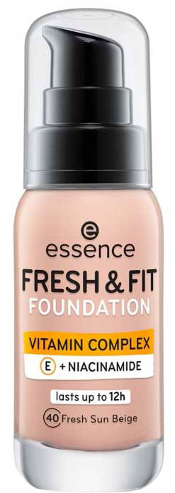 Podkład Essence Cosmetics Fresh y Fit Maquillaje 40-Fresh Sun Beige 30 ml (4059729338464)