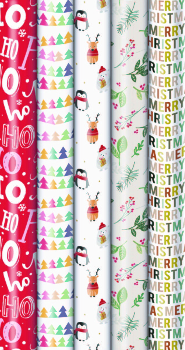 Papier prezentowy, Pure Green Xmas