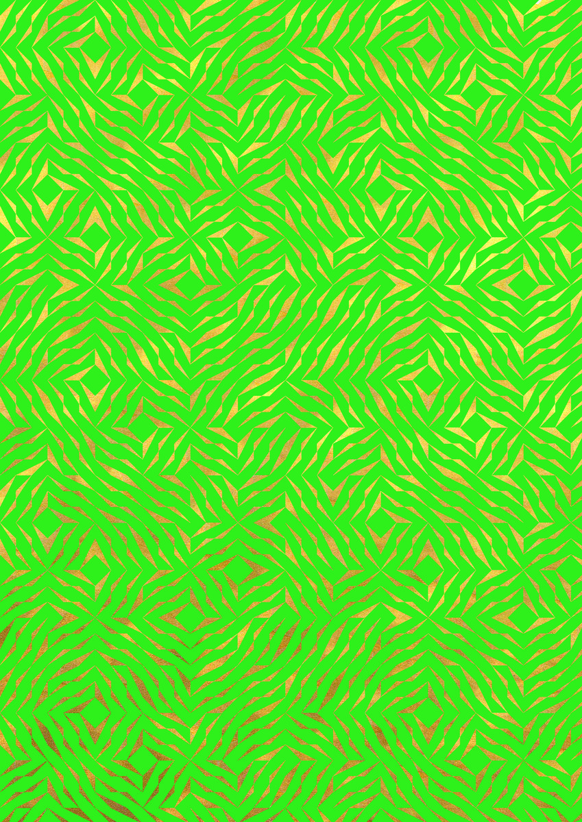 Papier do pakowania Touch of Gold Green