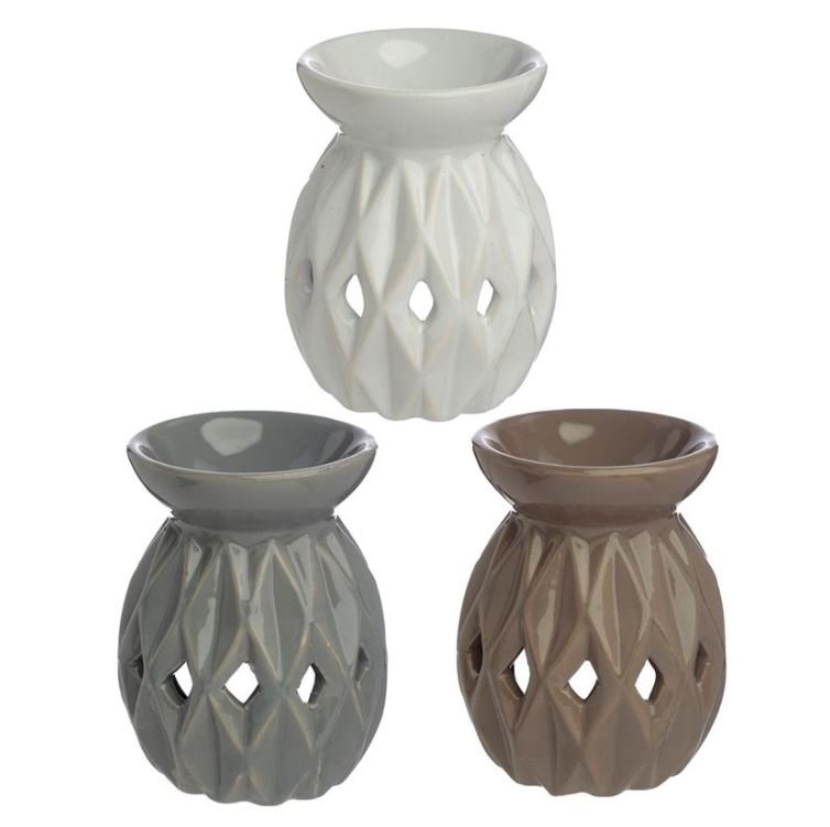 Eden, Ceramiczny podgrzewacz olejków ze wzorem w stylu origami OB334