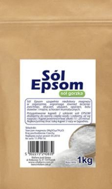 Sól Gorzka Epsom Siarczan Magnezu 1kg