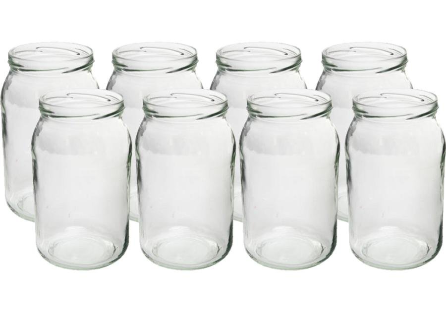 SŁOIK SZKLANY NA PRZETWORY CHOMIK 0,9 L