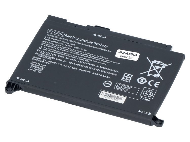Nowa bateria do HP Pavilion 15-AU 15-AW 41Wh 7,7V 5150mAh BP02XL