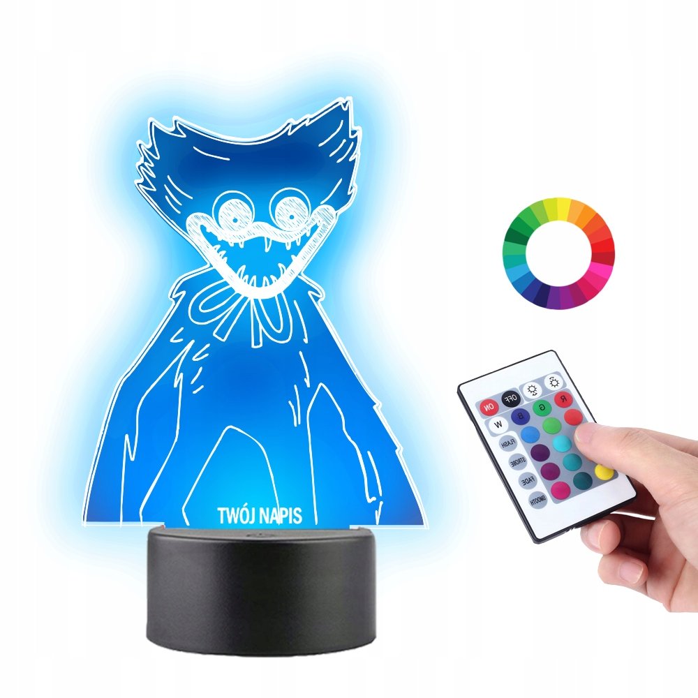 Lampka na Biurko Statuetka Potworek Huggy Wuggy