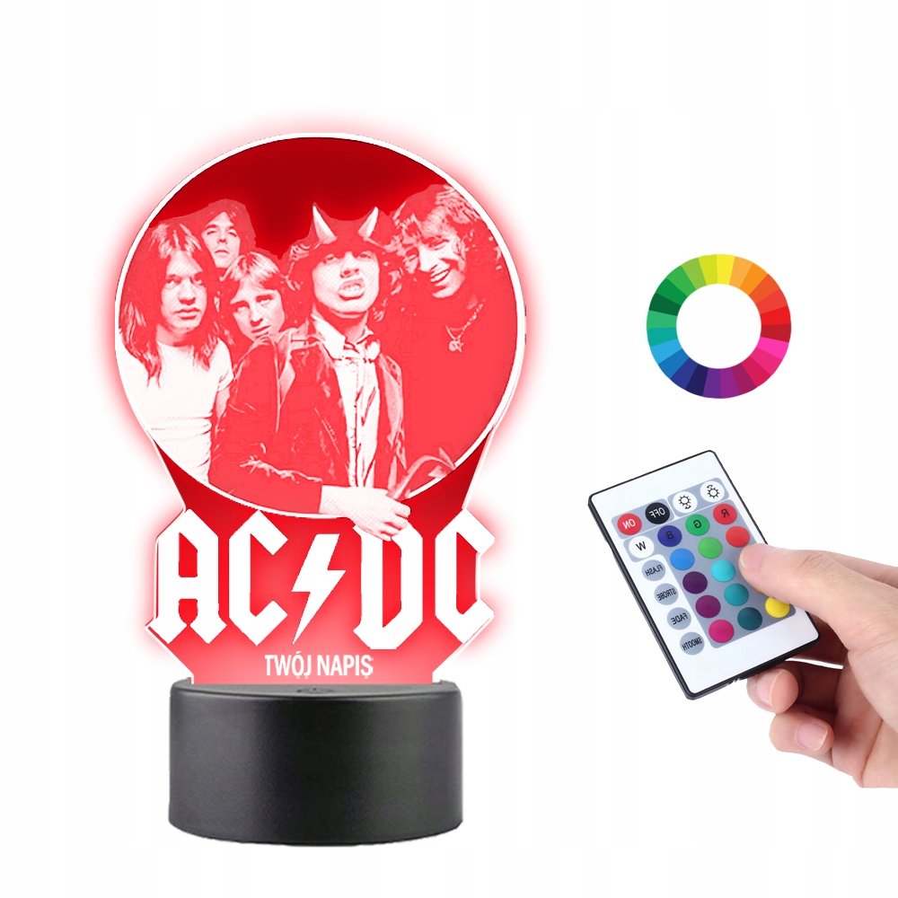 Lampka na Biurko Statuetka Zespół Muzyczny ACDS