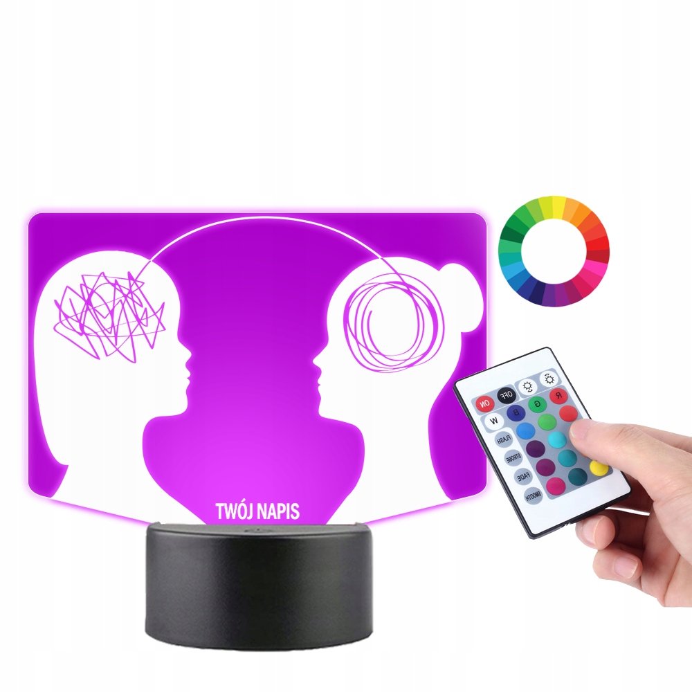 Lampka na Biurko Statuetka Psychoterapia Psycholog