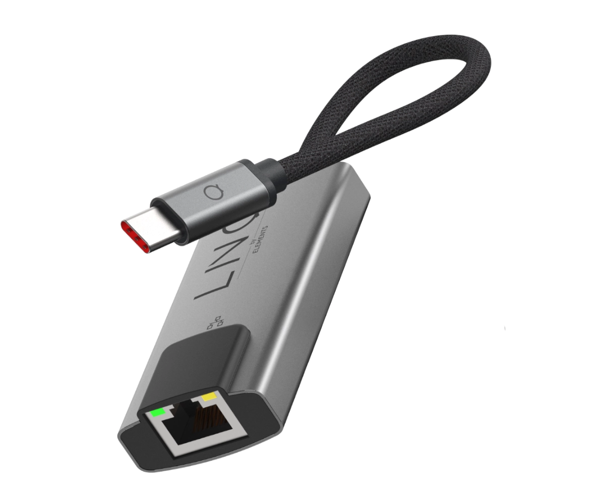 LINQ byELEMENTS USB-C - RJ-45 2.5 Gigabit Ethernet