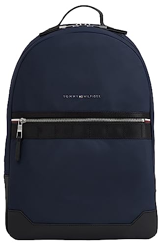Tommy Hilfiger Męski plecak nylonowy Th Elevated, jeden rozmiar, niebieski (Kosmiczny Błękit), rozmiar uniwersalny