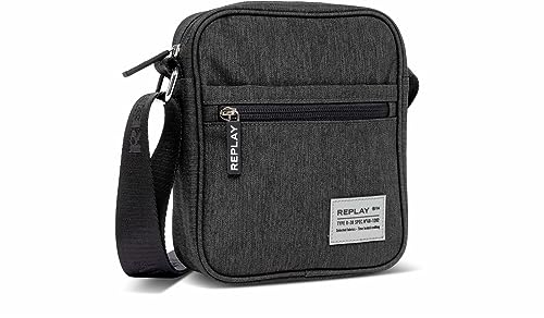 Replay Męska torba na ramię, 023 DK ASH Grey, 023 Dk Ash Grey