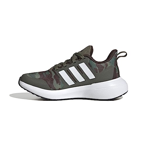 adidas Fortarun 2.0 K buty dziecięce, uniseks, Olive Strata Ftwr White Core Black, 30.5 EU