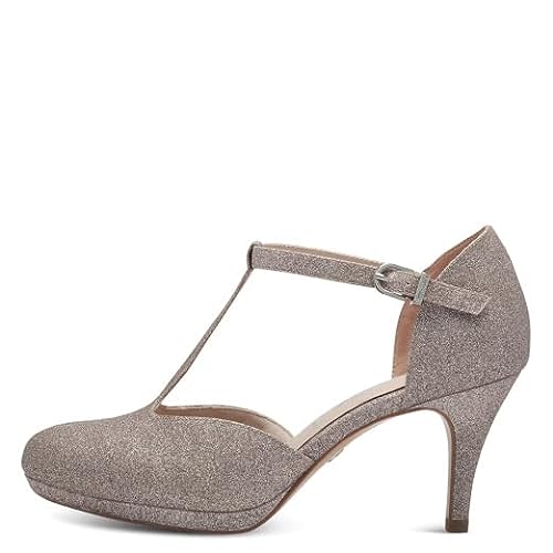 Tamaris Damskie czółenka 1-1-24463-41, Rose Glam, 38 EU, Rose Glam, 38 EU