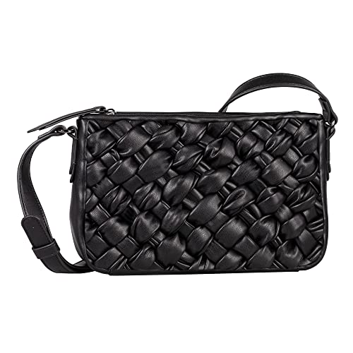 Gabor bags Gianna damska torba na ramię, czarna, M, czarny, m