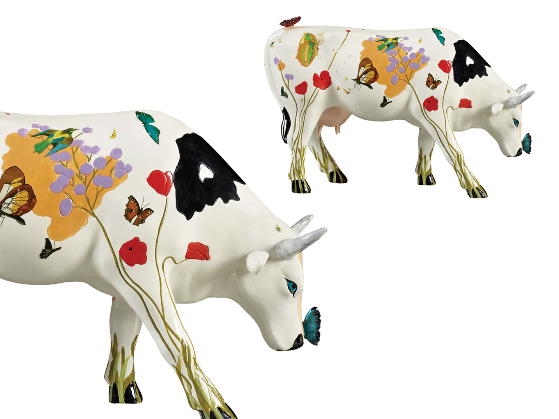 CowParade Madrid in 2009, Ramona, autor: Alejandra Corral de la Serna, aka Kuska.