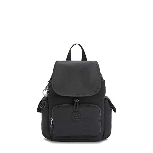 Kipling Mini plecak damski City Pack, Czarny Noir, Mini, Pakiet miejski Mini