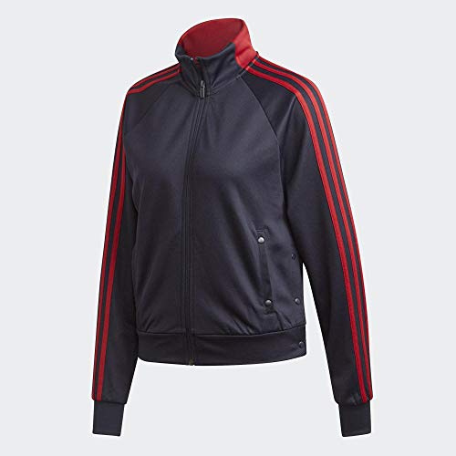 Adidas damska bluza W ID 3S Snap TT, legendowy atrament, X-Small