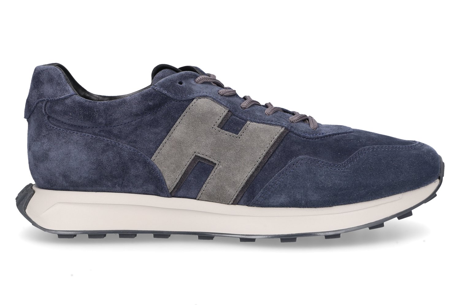 Hogan Trampki niskie H601  zamsz