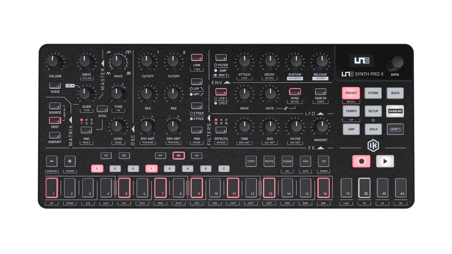 IK Multimedia UNO Synth Pro X - Syntezator analogowy ♦ 30 DNI NA ZWROT ♦ GWARANCJA DOOR-TO-DOOR ♦ SZYBKA WYSYŁKA