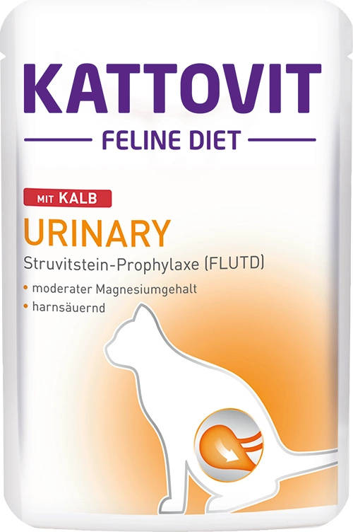 Kattovit Urinary cielęcina 24x85g saszetka