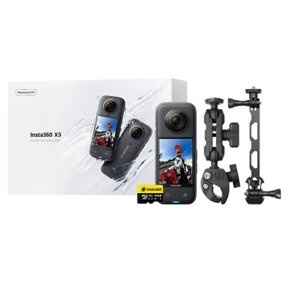 INSTA360 X3 Motorcycle Kit Czarny