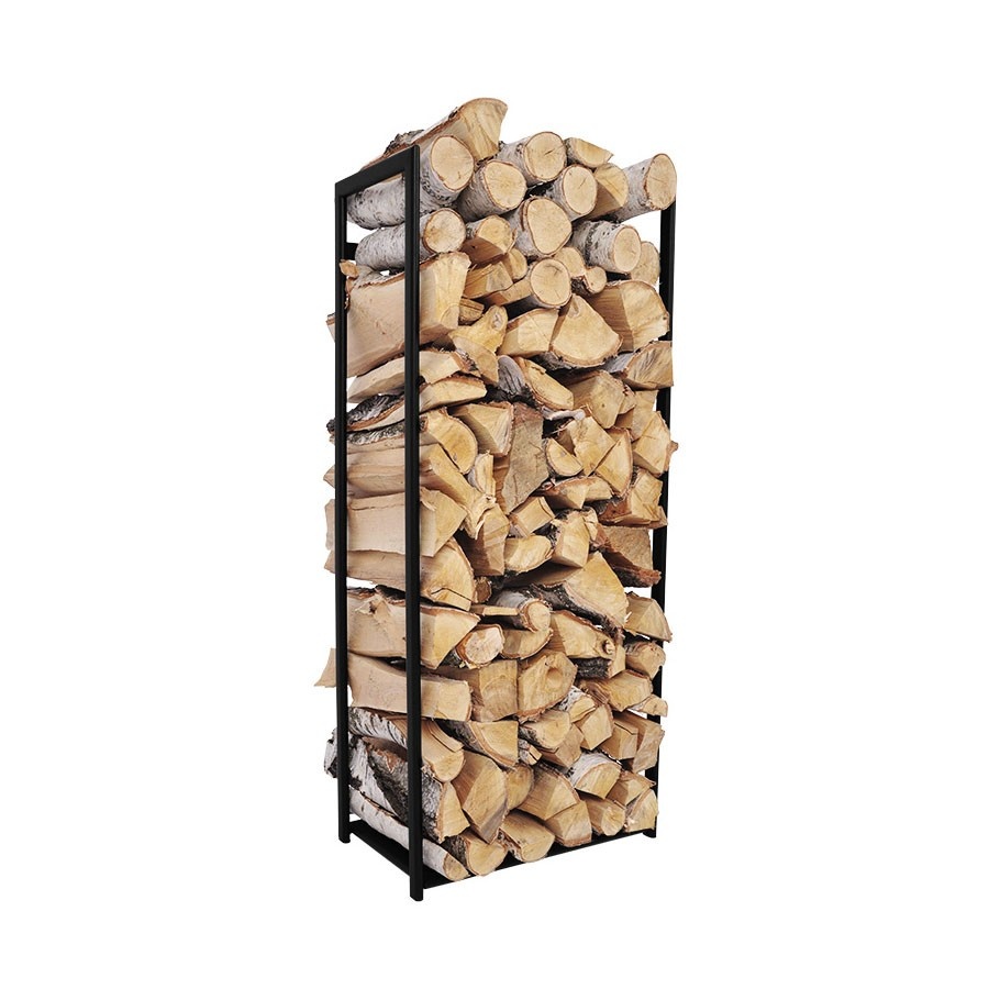 Duży stojak na drewno ks-12 wood l - kaja home kod: KS-12 STOJAK WOOD L