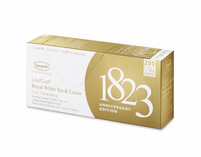 Biała herbata Ronnefeldt Royal White Tea & Cassis 15x2,2g