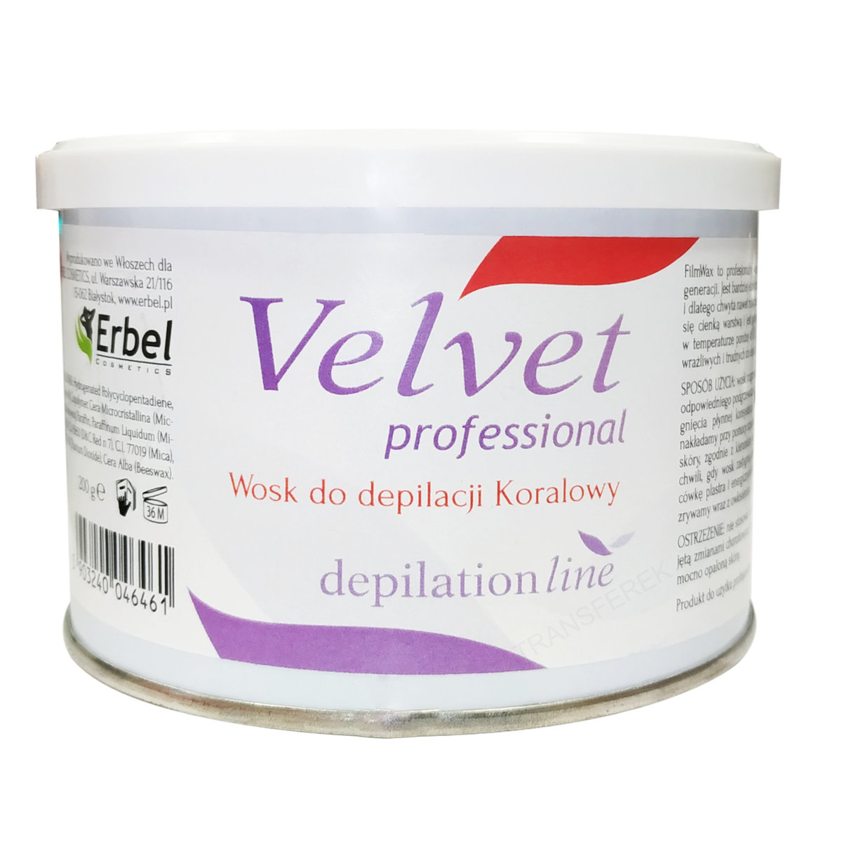 ERBEL Paski Do Depilacji Rolka Velvet 100m