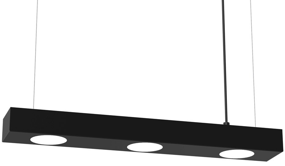 Lampa wisząca Alexander MLP8832 do jadalni listwa czarna