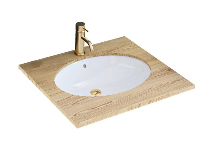 Rea Umywalka podblatowa Nel White U6330