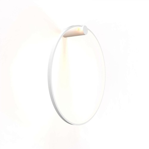Kinkiet MIRROR, duży, biały, 50W LED, barwa ciepła 3000K, IP44