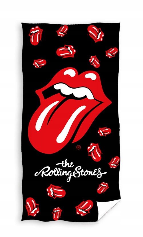 Rolling Stones RS8007 ręcznik kąpielowy, ręcznik plażowy, ręcznik kąpielowy, 70 x 140 cm