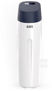 Zmiękczacz BLU-ES 20L z wbudowanym bypassem, wąż do popłuczyn w komplecie