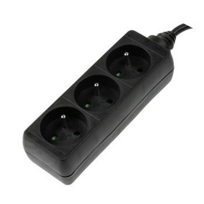 Listwa zasilająca HAMA Standard 3gn, 1.5m czarny 44223703
